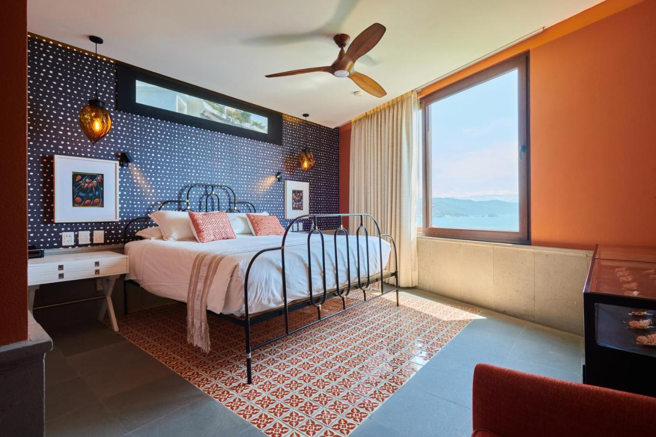 Hotel Luxury Patio Azul (Adults Only) Puerto Vallarta Exterior photo A bedroom at the hotel