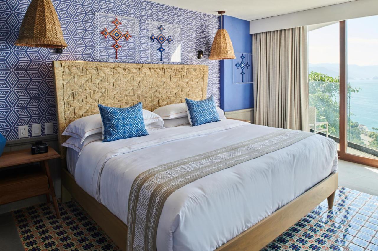 Hotel Luxury Patio Azul (Adults Only) Puerto Vallarta Exterior photo Deluxe Ocean View Room