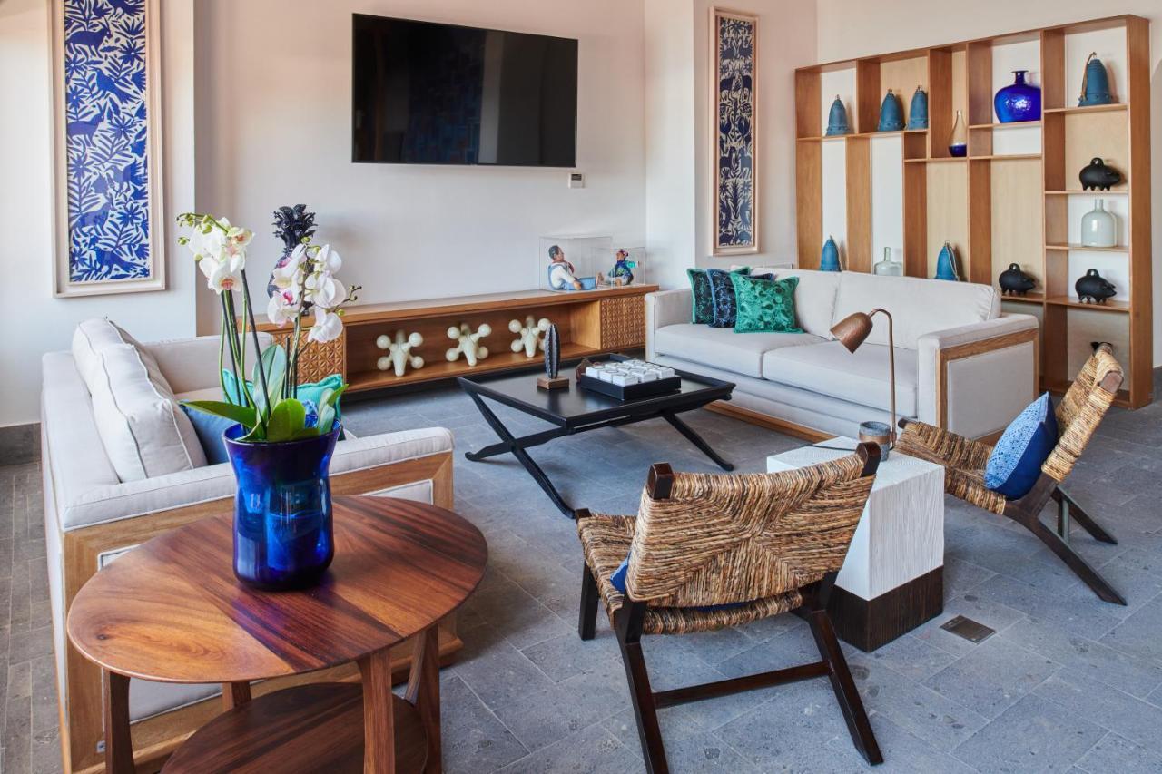 Hotel Luxury Patio Azul (Adults Only) Puerto Vallarta Exterior photo The living room of a suite at the hotel